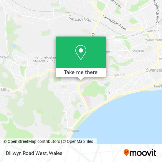 Dillwyn Road West map
