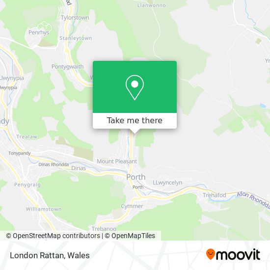 London Rattan map