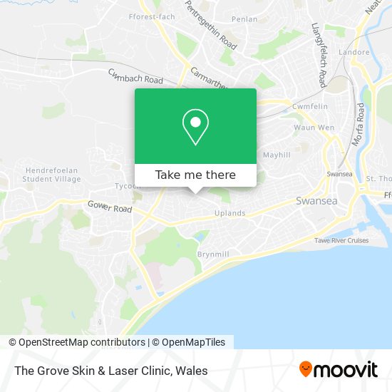 The Grove Skin & Laser Clinic map