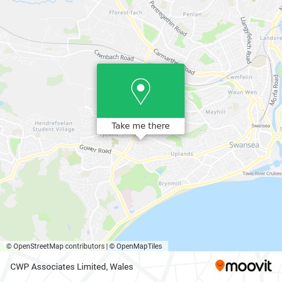 CWP Associates Limited map