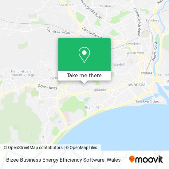 Bizee Business Energy Efficiency Software map