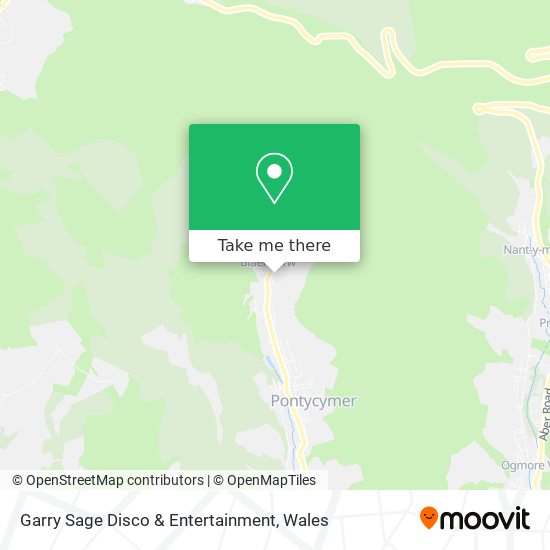 Garry Sage Disco & Entertainment map