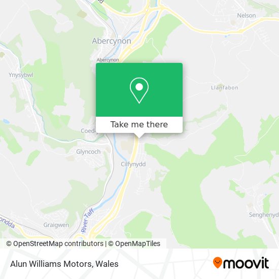 Alun Williams Motors map