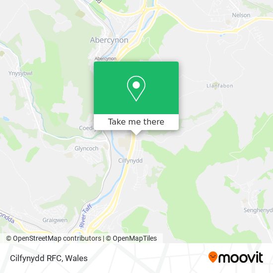 Cilfynydd RFC map