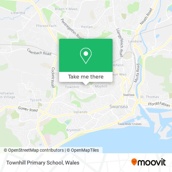 Townhill Primary School map