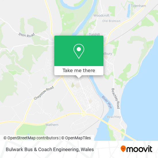 Bulwark Bus & Coach Engineering map
