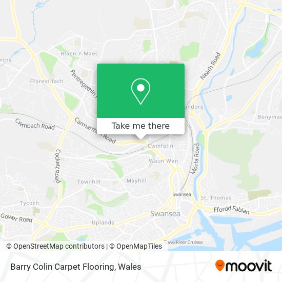 Barry Colin Carpet Flooring map