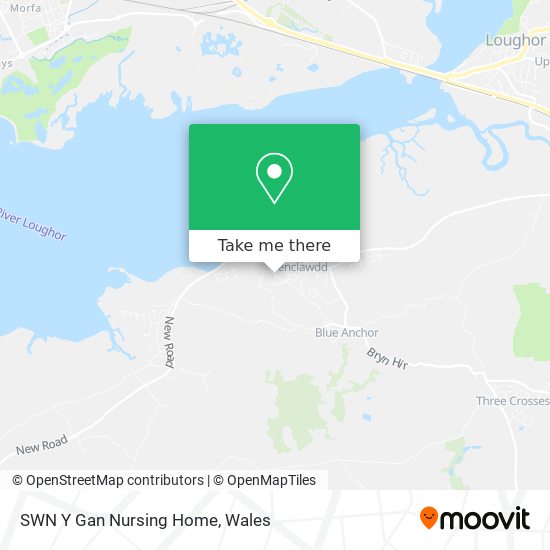 SWN Y Gan Nursing Home map