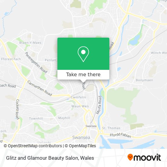 Glitz and Glamour Beauty Salon map