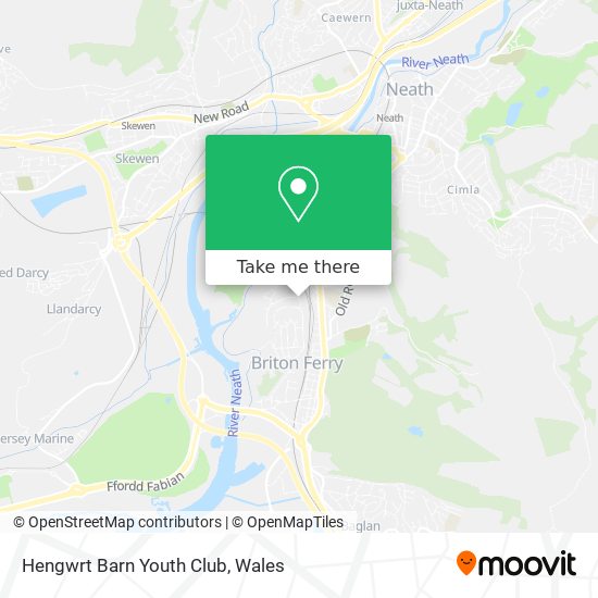 Hengwrt Barn Youth Club map