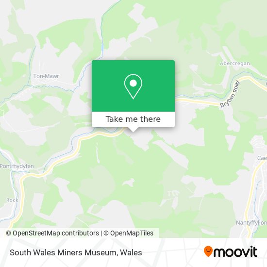 South Wales Miners Museum map