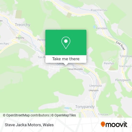 Steve Jacka Motors map