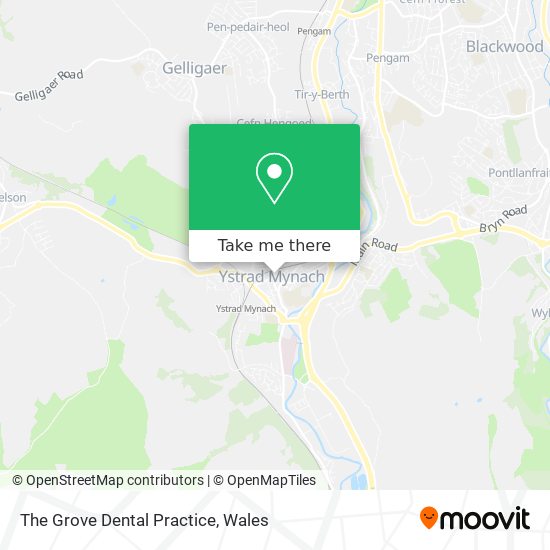 The Grove Dental Practice map
