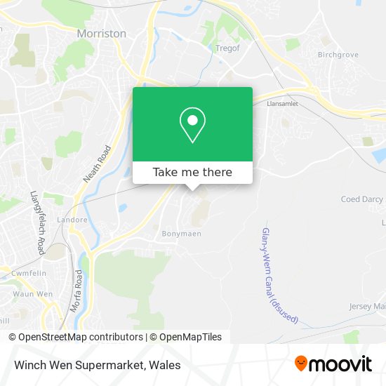 Winch Wen Supermarket map