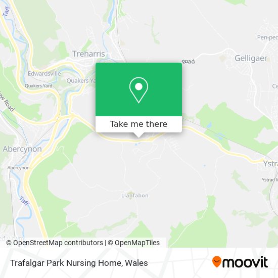 Trafalgar Park Nursing Home map