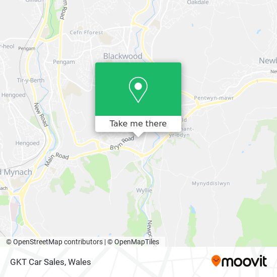 GKT Car Sales map