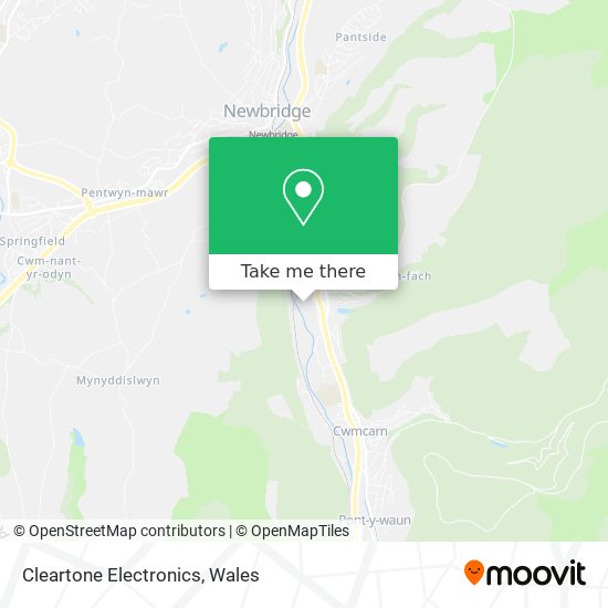 Cleartone Electronics map
