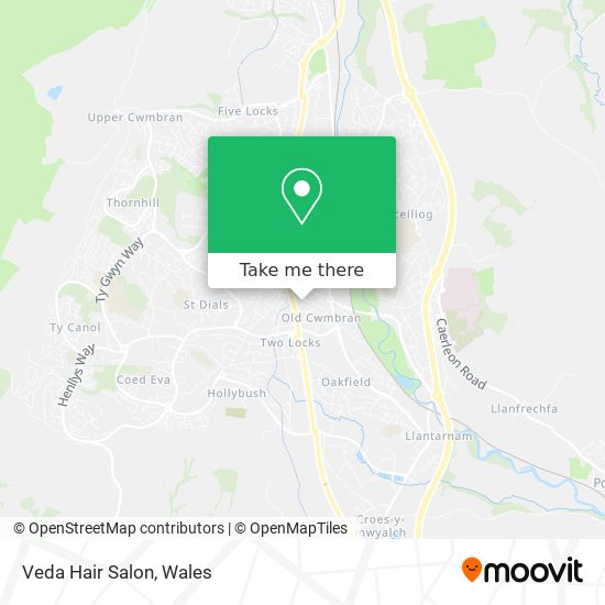 Veda Hair Salon map