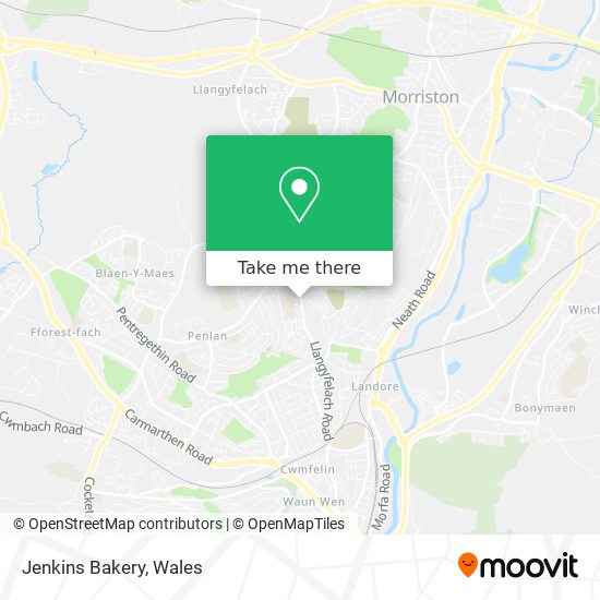 Jenkins Bakery map