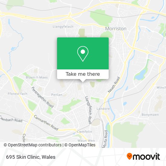 695 Skin Clinic map