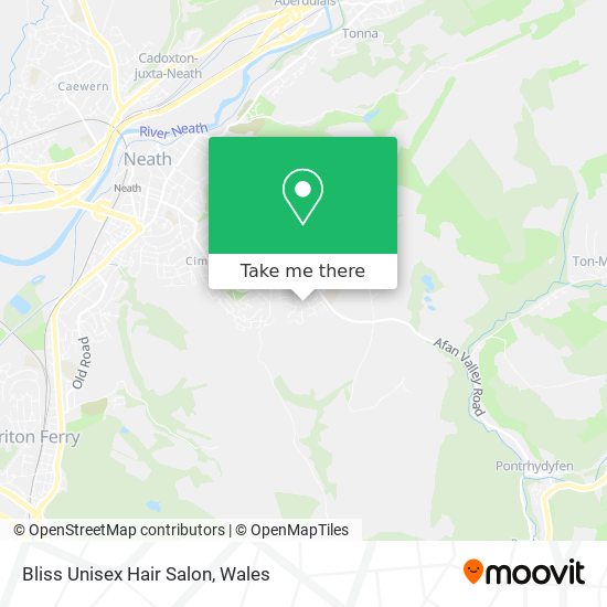Bliss Unisex Hair Salon map