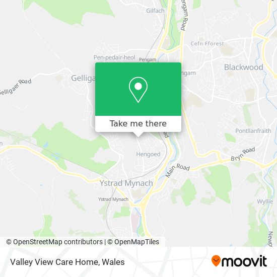 Valley View Care Home map