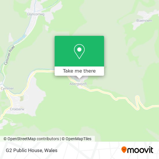 G2 Public House map