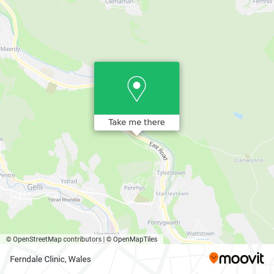 Ferndale Clinic map