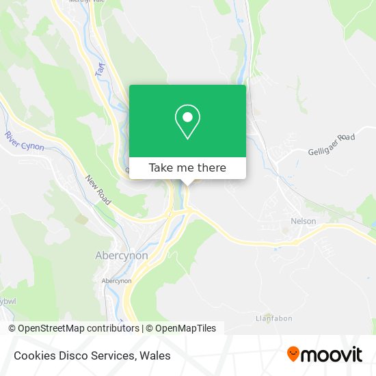 Cookies Disco Services map