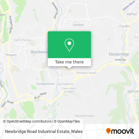 Newbridge Road Industrial Estate map