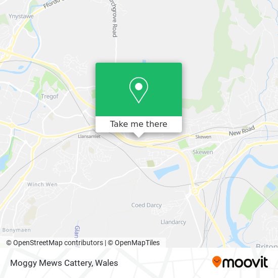 Moggy Mews Cattery map