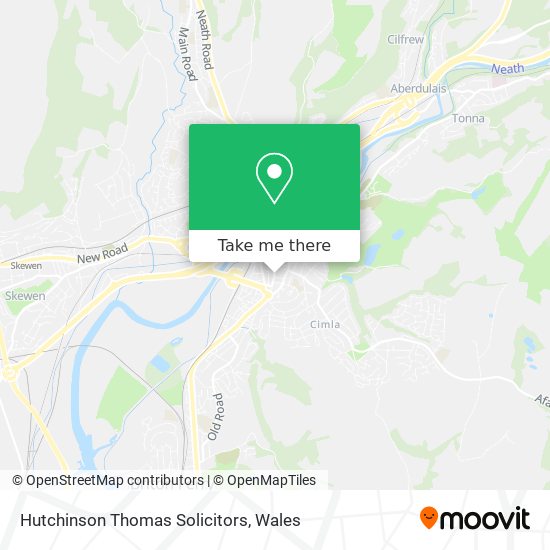 Hutchinson Thomas Solicitors map