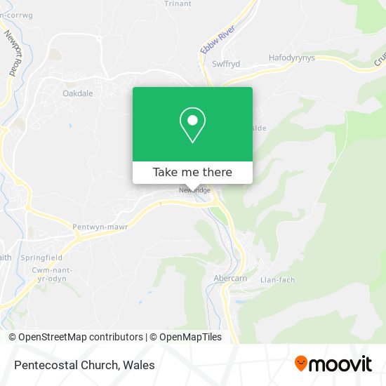 Pentecostal Church map