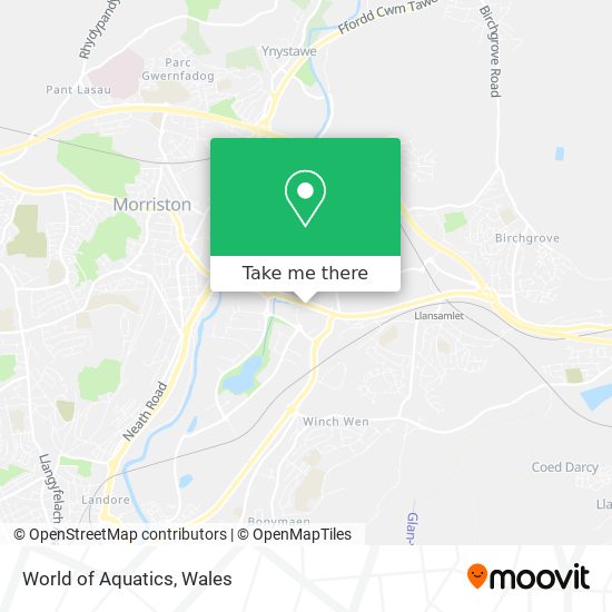 World of Aquatics map