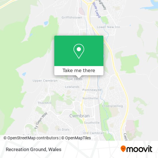 Recreation Ground map