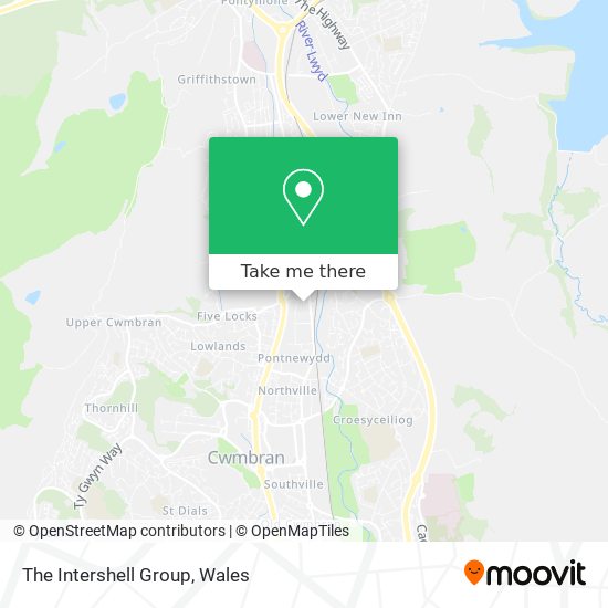 The Intershell Group map