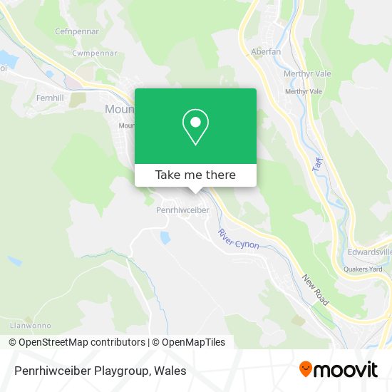 Penrhiwceiber Playgroup map