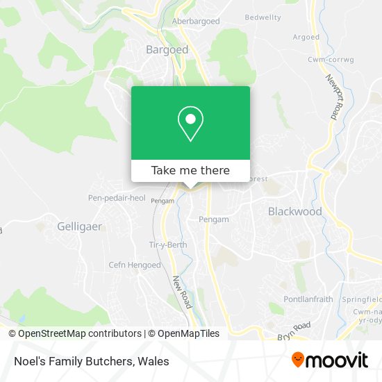 Noel's Family Butchers map