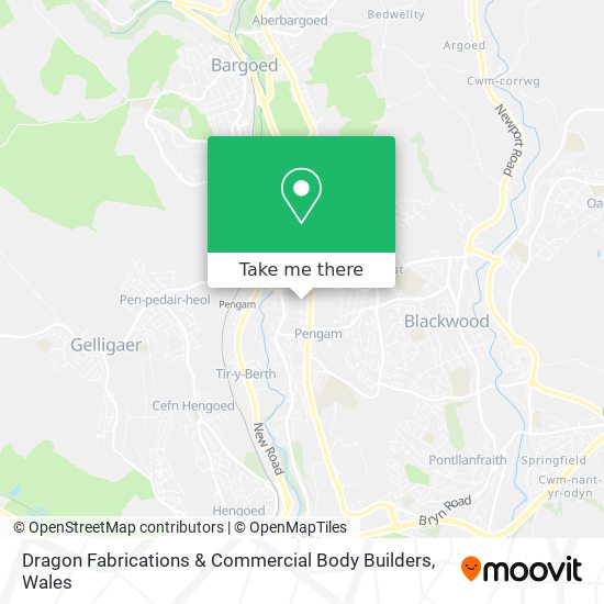 Dragon Fabrications & Commercial Body Builders map