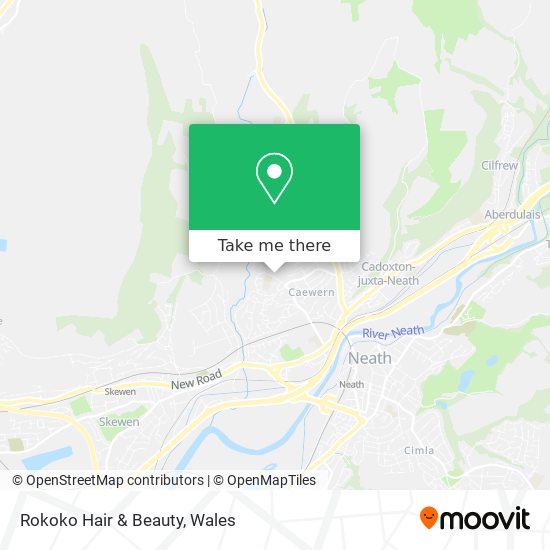 Rokoko Hair & Beauty map