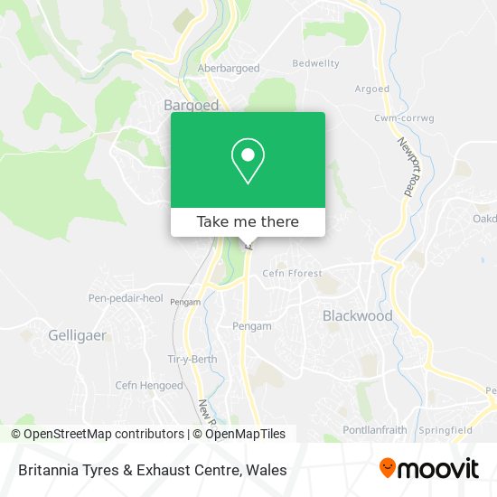 Britannia Tyres & Exhaust Centre map