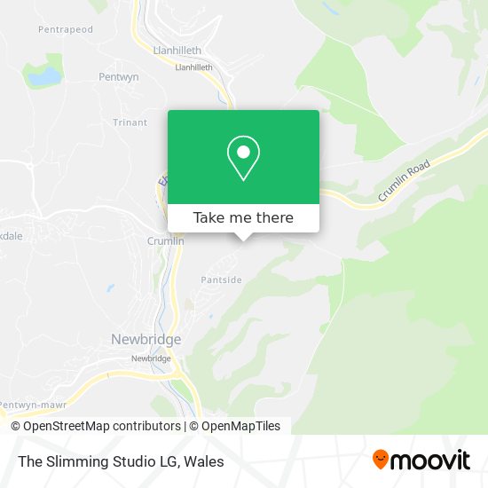 The Slimming Studio LG map