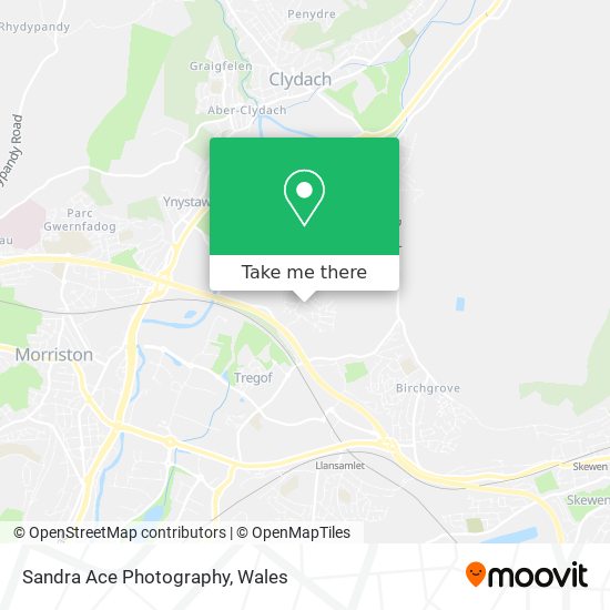 Sandra Ace Photography map