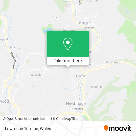 Lawrence Terrace map