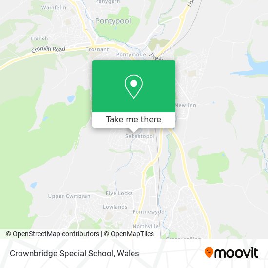 Crownbridge Special School map