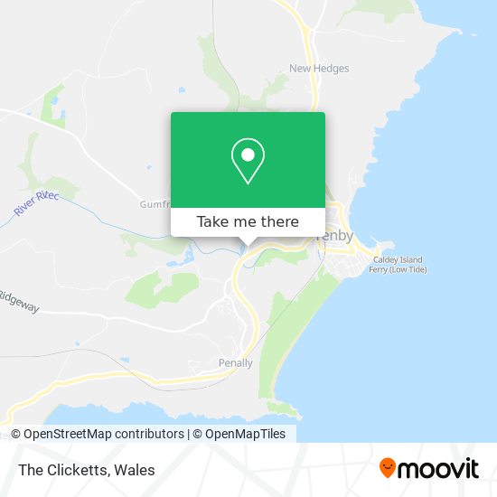 The Clicketts map