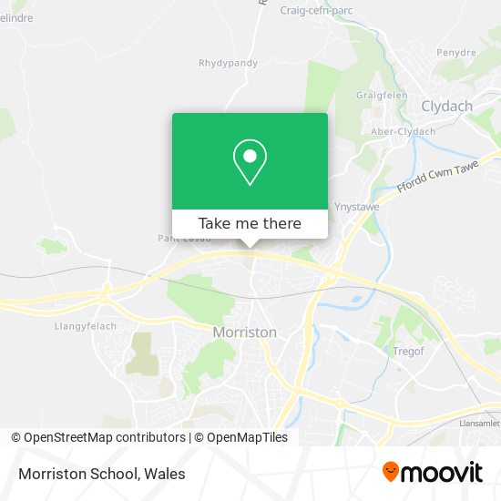 Morriston School map