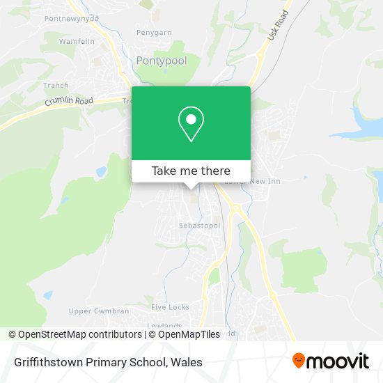 Griffithstown Primary School map