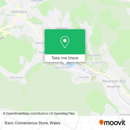 Banc Convenience Store map