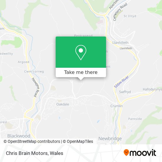 Chris Brain Motors map
